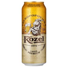 Kozel Prémium dob. sör 0.5 DRS