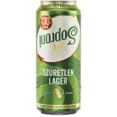 Soproni Szűretlen Lager dob. 0.5 5% DRS