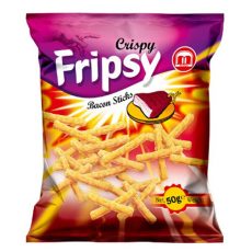 FRIPSY Bacon ízű sticks 50 g 25/#