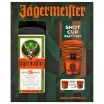Jagermeister 0.7l (35%) DRS+9 alupohár színv.