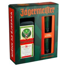Jagermeister 0.7l (35%) DRS+2 db pohár