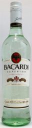 Bacardi Carta Blanca Superior 0.7  (37,5%)