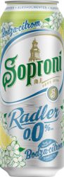 Soproni Radler Bodza-Citrom alk.mentes dob. 0.5 (0%)