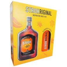 Stroh 40 Rum 0,5l 40% + Flaska