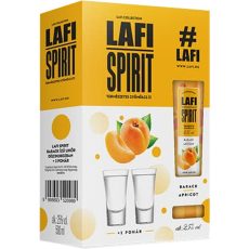 Lafi Spirit Barack Likőr 25% 0,5l DD+2 poh.