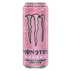 Monster Ener. U.Zero Strawberry ei. 0.5 12/# DRS