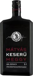 Mátyás keserű Meggy likőr 33% 1.0 dísz üv. 6/# Mátyás keserű Meggy likőr 33% 1.0 dísz üv. 6/#