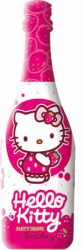 Hello Kitty szénsavas  Eper ital 0.75 6/#